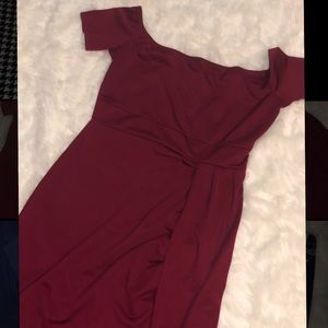 Off shoulder dress